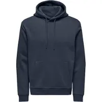 Only & Sons Kapuzenpullover in Blue Nights | Gr.: M