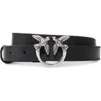 Pinko Damengürtel Love Berry H2 Belt PE 23 PLT01 100143 A0F1 Schwarz