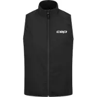 Cep Herren Sportjacke Core Run Thermal Vest, Reversible, Men Schwarz L
