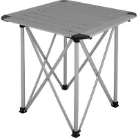 Eurotrail Rolltisch Burzet 52 cm Aluminium silber
