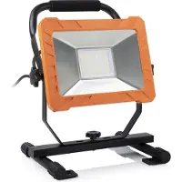 Smartwares FCL-76004 LED-Arbeitsleuchte, 50 W, LED, 1,9 kg, IP65, Schwarz, Orange, Freistehende Arbeitsleuchte