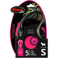 Flexi Rollleine New Neon - Rosa - S