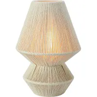 Markslöjd Razzo Tischleuchte H34 Beige - , Beige, für Wohnzimmer, Metall