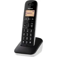Panasonic KX-TGB610JTW, Analoges/DECT-Telefon, Kabelloses Mobilteil, 50 Eintragungen, Anrufer-Identifikation, Schwarz, Weiß