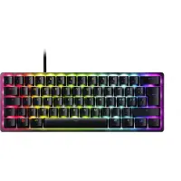 Razer Huntsman Mini, Kabelgebunden, USB, Optischer Schlüsselschalter, QWERTY, RGB-LED, Schwarz