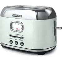 Muse 2-scheiben-toaster, 950 w, edelstahl MS-120AG