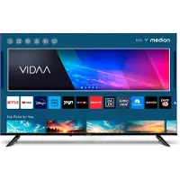Medion 138,8 cm (55 Zoll) Ultra HD Fernseher (Smart-TV, HDR10, VIDAA Store, Netflix, Prime Video, Disney+, DAZN, Paramount+, HbbTV, PVR, Bluetooth, MD 855200)