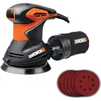 WORX Exzenterschleifer 300W 125mm WX652.1, inkl. Zubehör