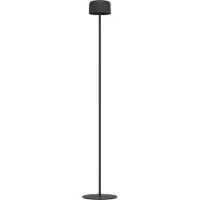 Eglo Solar Stehlampe Roccanova, Akku Standleuchte für Innen und Außen, Wohnzimmer Lampe touch dimmbar in 3 Stufen, Solarlampe, warmweiß, IP44