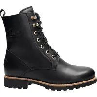 Panama jack Damen Schnürboots/ Winter-Stiefeletten FARA IGLOO TRAV B1 Schwarz Glattleder Größe: 37