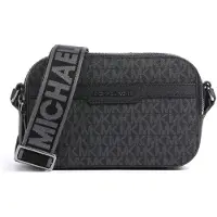 Michael Kors für Herren. 33F5SMLC2B Hudson Umhängetasche schwarz (OSFA), Lässig, Polyester