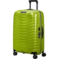 Samsonite Hartschalen-Trolley "PROXIS, verschiedene Größen und Farben" 75 l 4 Rollen arretierbares und versenkbares Druckknopf-Trolleysystem