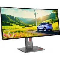 Lenovo ThinkVision P34WD-40, 86,4 cm (34"), 3440 x 1440 Pixel, Wide Quad HD, LCD, 6 ms, Schwarz