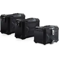 SW-Motech TRAX ADV Koffer-Komplettset schwarz Multistrada V2/S 24- Aluminium