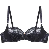 Triumph Balconette-BH "Wild Gardenia Florale" weiche Spitze, nicht gefüttert, ergonomisch geformte 3D-Ergoline-Bügel