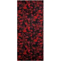Desigual Tuch Red Revolution Rectangle Foulard Black