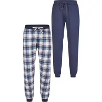 Phil&Co. Phil & Co. Berlin Pyjamahose Herren Baumwolle mehrfarbig kariert, XXL 815950-0001-09990