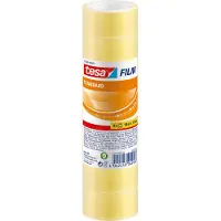 TESA Film standard, transparent, 19 mm x 10 m