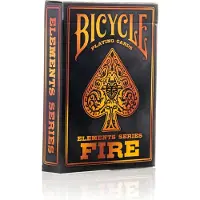 Cartamundi Bicycle Kartendeck - Fire Spielkarten Kartenspiel Pokerkarten Single Deck