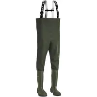 Elka Rainwear Wathose olive 600g mit langen Stiefeln 171700 , 1 Stück, Größe: 45
