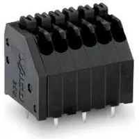 Wago 250-410/353-604 THR-Leiterplattenklemme,Drücker,0,5 mm2,schwarz 250410353604 - 45 Stück