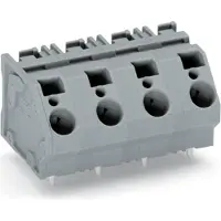Wago 745-1412 Leiterplattenklemme,6 mm2,Rastermaß 12,5 mm,grau 7451412 - 8 Stück