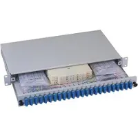 EFB Elektronik Spleissbox SC/SC 9/125µ aus.ECOFIBER 24 Pig. / 12 Kuppl.