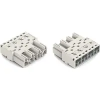 Wago 770-234 Stecker,4-polig,Kod. A,weiß 770234 - 50 Stück