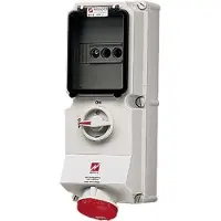 MENNEKES MEN 5628A 32A5P 6H400V Wanddose DUO IP44