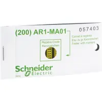 Schneider Electric Kennzeichnungshülse, gelb, Verpackungeinheit: 200 Stck., Zeichen Q AR1MB01Q