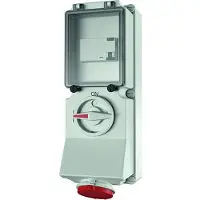 MENNEKES MEN 7318 16A5P 6H400V Wanddose DUO IP44