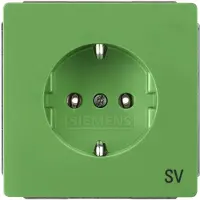 Siemens Steckdose 1f gn glz DELTAstyle UP IP20 5UB1826