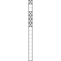 Siedle S. & Soehne Kommunikations-Stele anthrazitgrau KS 616-1/4 AG