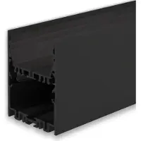 ISOLED LED Leuchtenprofil LAMP40 Up+Down Aluminium schwarz pulverbeschichtet