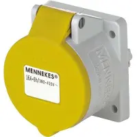 MENNEKES MEN 1667 16A3P 4H110V Anbaudose TwinCONTACT IP44
