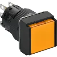 Schneider Electric Orangef. Leuchtdrucktaster Ř 16, XB6ECF8B1P