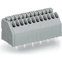 Wago 250-1419 Leiterplattenklemme,Drücker,0,5 mm2,grau 2501419 - 20 Stück