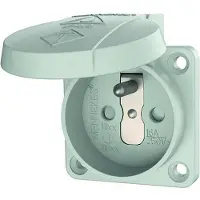 MENNEKES MEN 11180 16A2P+E 230V SCHUKO-Anbau-Steckdose grau