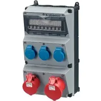 MENNEKES MEN 930030 Steckdosen-Kombination AMAXX 390x225mm IP44