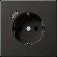 JUNG AL1520-18CAN SCHUKO-Steckdose m.USB