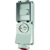 MENNEKES MEN 7247 16A5P 6H400V Wanddose DUO IP67