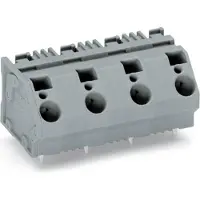 Wago 745-1459 Leiterplattenklemme,6 mm2,Rastermaß 15 mm,grau 7451459 - 8 Stück
