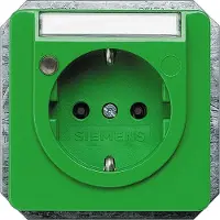 Siemens Steckdose 1f gn glz DELTAprofil UP IP20 5UB1474