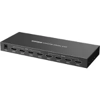 Techly IDATA HDMI-MX44, AV-Matrix-Umschalter, 18 Gbit/s, 4096 x 2160 Pixel, 4096 x 2160 Pixel, 1.4/2.2, 480i@60Hz, 480p@60Hz, 576i@50Hz, 576p@50Hz, 720p@50/60Hz, 1080i@50/60Hz, 1080p@50/60Hz,...