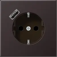 JUNG AL1520-18AD SCHUKO-Steckdose m.USB