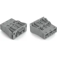 Wago 770-753/060-000 Steckerteil Snap-In 3P. grau