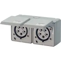 MENNEKES MEN 4204 DOPPELSTECKDOSE 16A400V