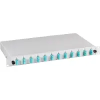 EFB Elektronik Spleissbox SC/SC 50/125µ ausz. 24 Pig./12 Kuppl.OM4
