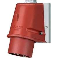 MENNEKES MEN 3523 Wandstecker 32A 5p 6h 400V IP44 PHW