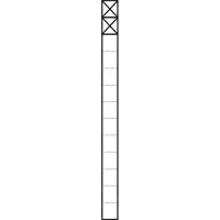 Siedle S. & Soehne Kommunikations-Stele anthrazitgrau KS 613-2 AG